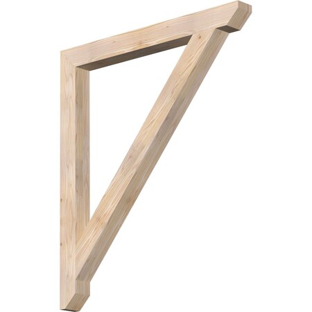 Ekena Millwork Traditional Slat Smooth Bracket, Douglas Fir, 3 1/2"W x 38"D x 44"H BKT04X38X44TRA06SDF